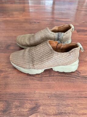 Miista woven leather sneakers